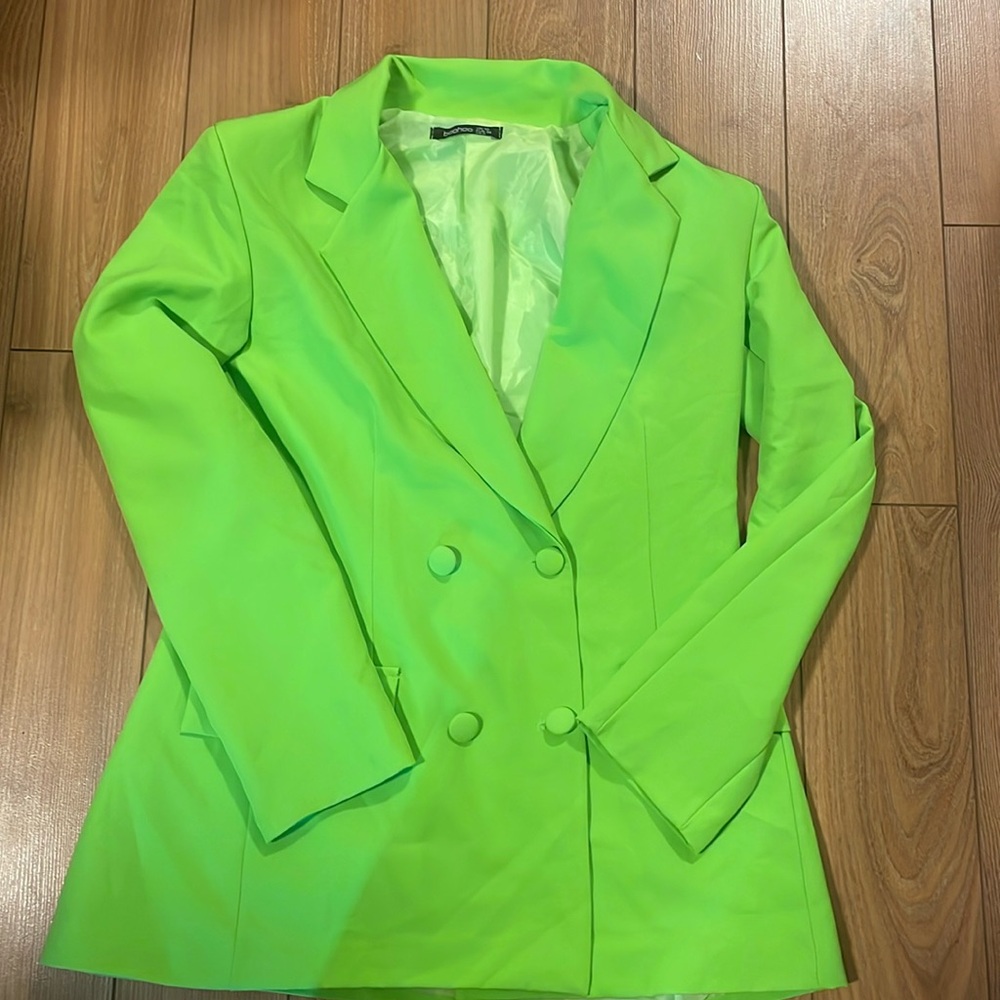 BOOHOO NEON SUIT